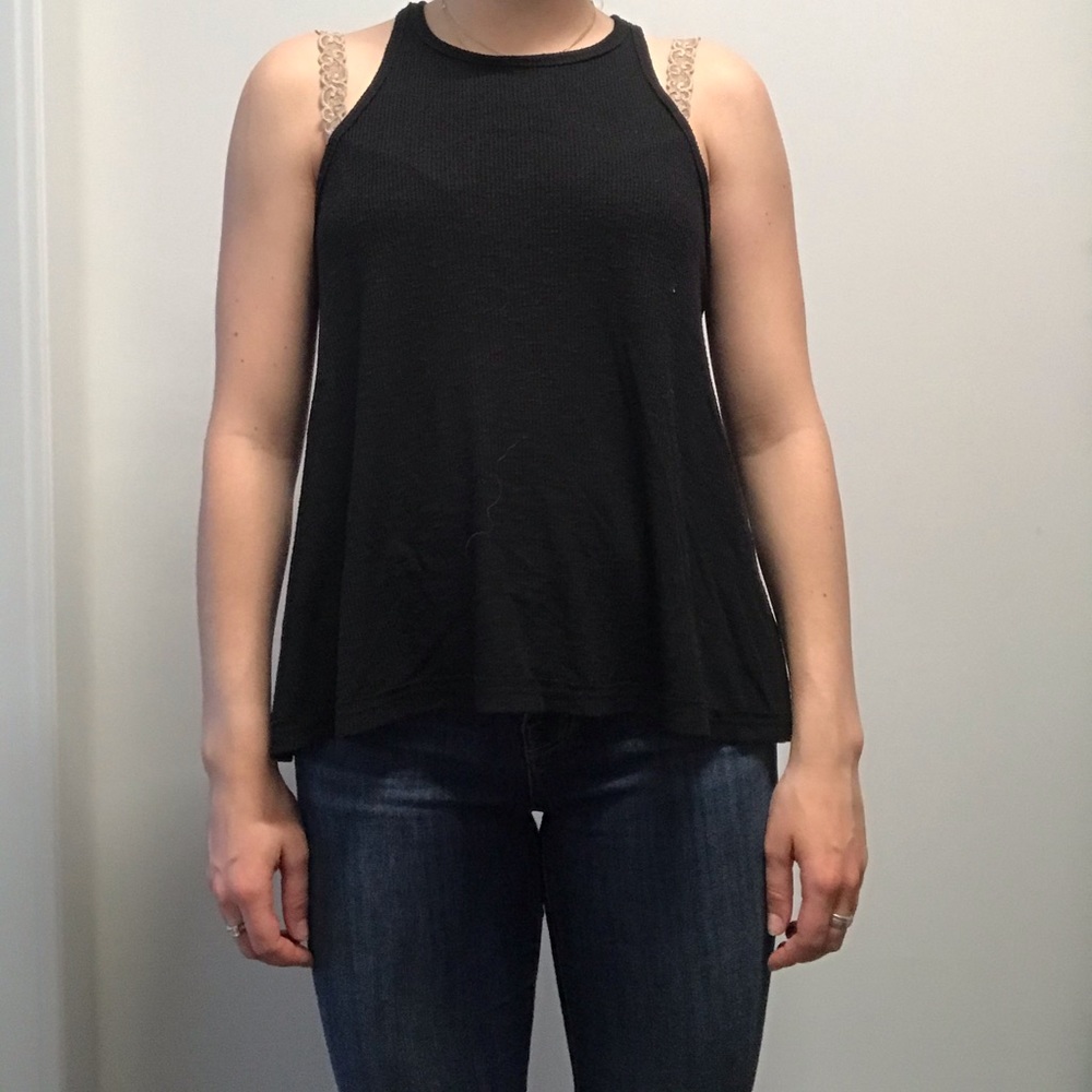 Free people high neck tank top